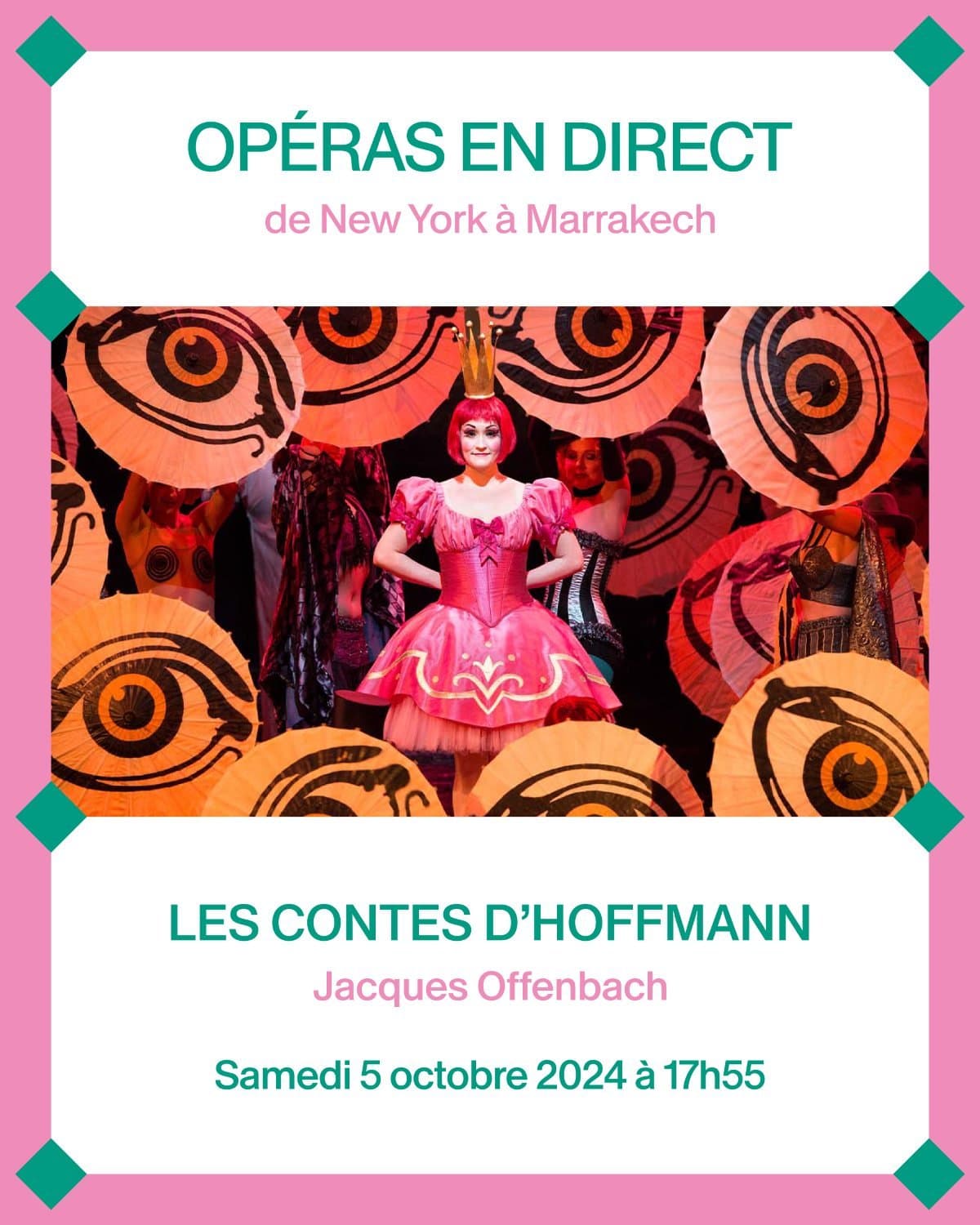 LIVE MET OPERA 2024-2025 – Les Contes d’Hoffmann